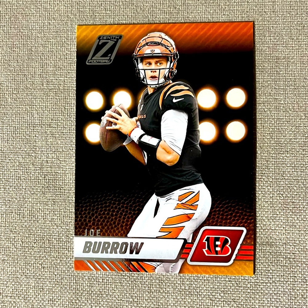 Joe Burrow 2023 Panini Zenith Football Card Cincinnati Bengals #20 Sports NFL